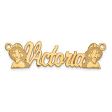 Disney Nameplate 14k Gold, MPN: XNA468Y, UPC: 886774354545