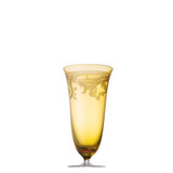 Versace Arabesque Water Goblet 20 ounce Amber