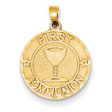 First Communion Charm 14k Gold YC240