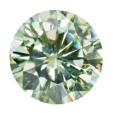 Light Green 5 mm Round Moissanite Stone MT-0500-RDF-GL Light Green 5 mm Round Moissanite Stone MT-0500-RDF-GL