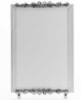 La Paris Evergreen 5 x 7 Inch Silver Plated Picture Frame - Vertical