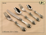 ValPeltro Fior d Alise Serving Spoon Pewter ValPeltro Fior d Alise Serving Spoon Pewter