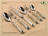 ValPeltro Perlinato Serving Spoon Pewter ValPeltro Perlinato Serving Spoon Pewter