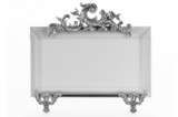 La Paris French Stand 3.5 x 5 Inch Silver Plated Picture Frame - Horizontal