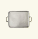 Match Pewter Rectangle Tray With Handles Large 964.9