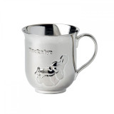 Wedgwood Peter Rabbit Silver Baby Cup 3.2 Inch MPN: 40003004