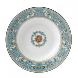 Wedgwood Florentine Turquoise Rim Soup Plate 9 Inch MPN: 50102601012