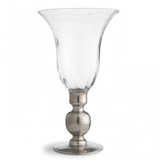 Giovanna Vase with Pewter Stem MPN: GIO0354 UPC: 814639002058 by Arte Italica Pewter