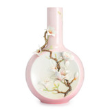 Franz Porcelain Magnolia Flower Large Vase (Limited Edition 2,000) FZ02418