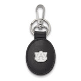 Auburn University Black Leather Oval Key Chain MPN: SS013AU-K1 by LogoArt Auburn University Black Leather Oval Key Chain MPN: SS013AU-K1 by LogoArt