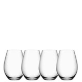 Orrefors More Stemless Wine Glass Set of 4 MPN: 6310103 Designed by Erika Lagerbielke