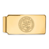 Appalachian State University Money Clip Crest in 10k Yellow Gold by LogoArt MPN: 1Y023APS Appalachian State University Money Clip Crest in 10k Yellow Gold by LogoArt MPN: 1Y023APS