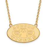 Auburn University Large Pendant with Chain Necklace in 14k Yellow Gold by LogoArt MPN: 4Y055AU-18 Auburn University Large Pendant with Chain Necklace in 14k Yellow Gold by LogoArt MPN: 4Y055AU-18