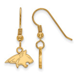 Montana State University x-Small Dangle Earring Wire in Gold-plated Silver by LogoArt MPN: GP005MTU Montana State University x-Small Dangle Earring Wire in Gold-plated Silver by LogoArt MPN: GP005MTU