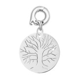 Nikki Lissoni Wisdom Tree Charm Silver-Plated 20mm MPN: D1180SM EAN: 8718819239611
