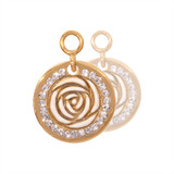Nikki Lissoni Vintage Rose 2 Pieces Gold-Plated 14mm Earrings MPN: EAC2011G EAN: 8718627465172