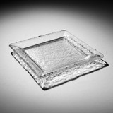 Annieglass Edgey Square Platter 12 Inch - Platinum MPN: E203P