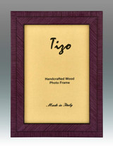 Tizo Purple Lovers Wood Picture Frame 4 x 6 Inch MPN: BIA20PU-46, MPN: BIA20PU-46