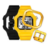 Champion YoT 99 Events Black Yellow Interchangeable Watch Set MPN: XWA5648 Champion YoT 99 Events Black Yellow Interchangeable Watch Set MPN: XWA5648