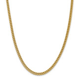 18 Inch 4.5mm Hollow Franco Chain 14k Gold MPN: BC137-18 UPC: 886774418490