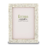 White 8 x 10 Inch Mother of Pearl Picture Frame, MPN: GM15027, UPC: 826635130512 White 8 x 10 Inch Mother of Pearl Picture Frame, MPN: GM15027, UPC: 826635130512