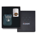 Zippo H-D Lighter Pouch Gift Box lighter not included, MPN: GM7358, UPC: 416892105