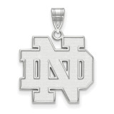 University of Notre Dame Large Pendant in Sterling Silver MPN: SS004UND UPC: