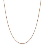 .8 mm Box with Lobster Chain 16 Inch 14k Rose Gold by Leslie's Jewelry MPN: 7160-16, UPC: 886774543833