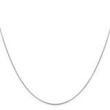 .6 mm Boston Link Chain 18 Inch 14K White Gold by Leslie's Jewelry MPN: 7192-18, UPC: 886774548487