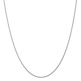 1MM Spiga Pendant Chain 10 Inch 14K White Gold by Leslie's Jewelry MPN: 7230-10, UPC: 191101849848