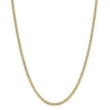 Yellow Gold 3.20mm Anchor Chain 18 Inch 10k Gold by Leslie's Jewelry MPN: 8237-18, UPC: 191101755576