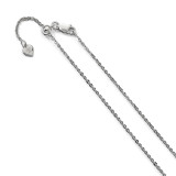 1.75 mm Adjustable Cable Chain 22 Inch Sterling Silver by Leslie's Jewelry MPN: FC44-22 1.75 mm Adjustable Cable Chain 22 Inch Sterling Silver by Leslie's Jewelry MPN: FC44-22