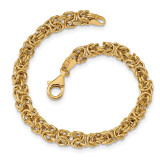 Fancy Link Bracelet 8 Inch 14k Gold Polished by Leslie's Jewelry MPN: LF1014-8, UPC: 191101147920