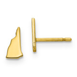 New Hampshire Large State Earrings in Gold-plated on Silver MPN: XNE48GP-NH UPC: 886774754628 New Hampshire Large State Earrings in Gold-plated on Silver MPN: XNE48GP-NH UPC: 886774754628