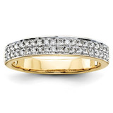 Diamond Wedding Band 14k Gold MPN: Y9959AA UPC: 883957429366