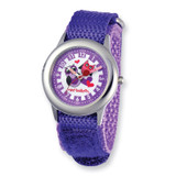 Red Balloon Love Owl Purple Velcro Time Teacher Watch XWA4014 UPC: 843231062801