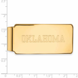 University of Oklahoma Money Clip - Gold-plated on Silver GP046UOK