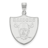 NFL Oakland Raiders Large Pendant Sterling Silver, MPN: SS004RAI, UPC: 191101421105 NFL Oakland Raiders Large Pendant Sterling Silver, MPN: SS004RAI, UPC: 191101421105