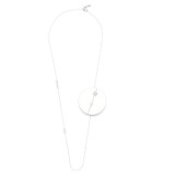 Nikki Lissoni Statement Silver-plated Necklace 60cm Compatible with Pendant MPN: N1031S60 UPC: N1031S60_NIK