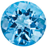 Blue Topaz 5mm Round Checkerboard Gemstone, MPN: BT-0500-RDX-AA Blue Topaz 5mm Round Checkerboard Gemstone, MPN: BT-0500-RDX-AA