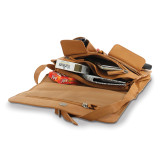 Tan Leather Medium Organizer Crossbody Bag GM20677