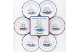 Mottahedeh American Ships Picnic Set of 4, MPN: T1981.