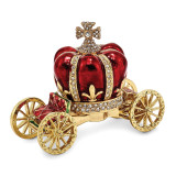 By Jere Her Majesty's Carriage Trinket Box Enamel on Pewter, MPN: BJ2019, UPC: 191101594618 By Jere Her Majesty's Carriage Trinket Box Enamel on Pewter, MPN: BJ2019, UPC: 191101594618