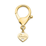 By Jere Keyring Connecting Clasp Le Amiche Gold-tone, MPN:  JDN100Y, UPC: