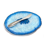 Anna by Rablabs Ita Cheese Plate Forma Spreader Azure Silver, MPN: ITF-PSS2-51S UPC: 810345028498