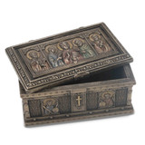 Catholic Saints Keepsake Rosary Box, MPN: GM10754, UPC: 694419712189