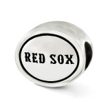 MLB Siskiyou Buckle Antiqued Boston Red Sox Bead Sterling Silver MPN: QRS3286 UPC: 886774239194