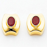 Ruby Earrings 14k Gold MPN: YE333 UPC: Ruby Earrings 14k Gold MPN: YE333 UPC: