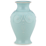 Lenox French Perle Ice Blue Vase MPN: 869508 UPC: 882864680594