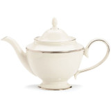 Lenox Tuxedo Platinum Teapot with Lid MPN: 6046718 UPC: 091709330628